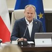 Premier Donald Tusk przewodniczy posiedzeniu rządu w siedzibie KPRM w Warszawie